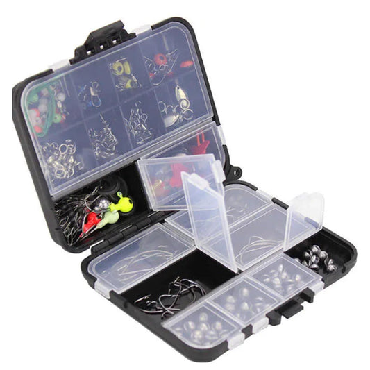 191-Piece Fishing Accessories Kit – Fishhook Lure & Tackle Box Set