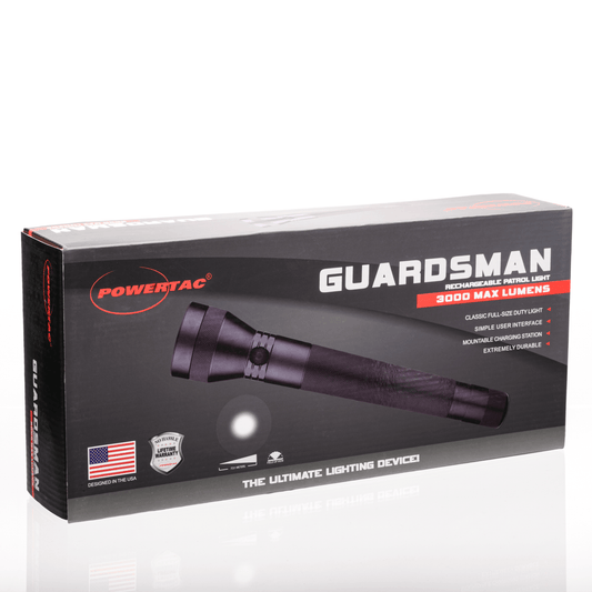 Guardsman Patrol Flashlight – 3,000 Lumen Outdoor Survival Gear