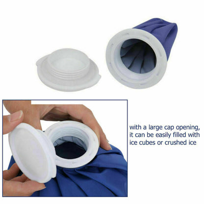 3-Pack Reusable Ice Bags – Cold Relief for Outdoor Sports & Camping Injuries
