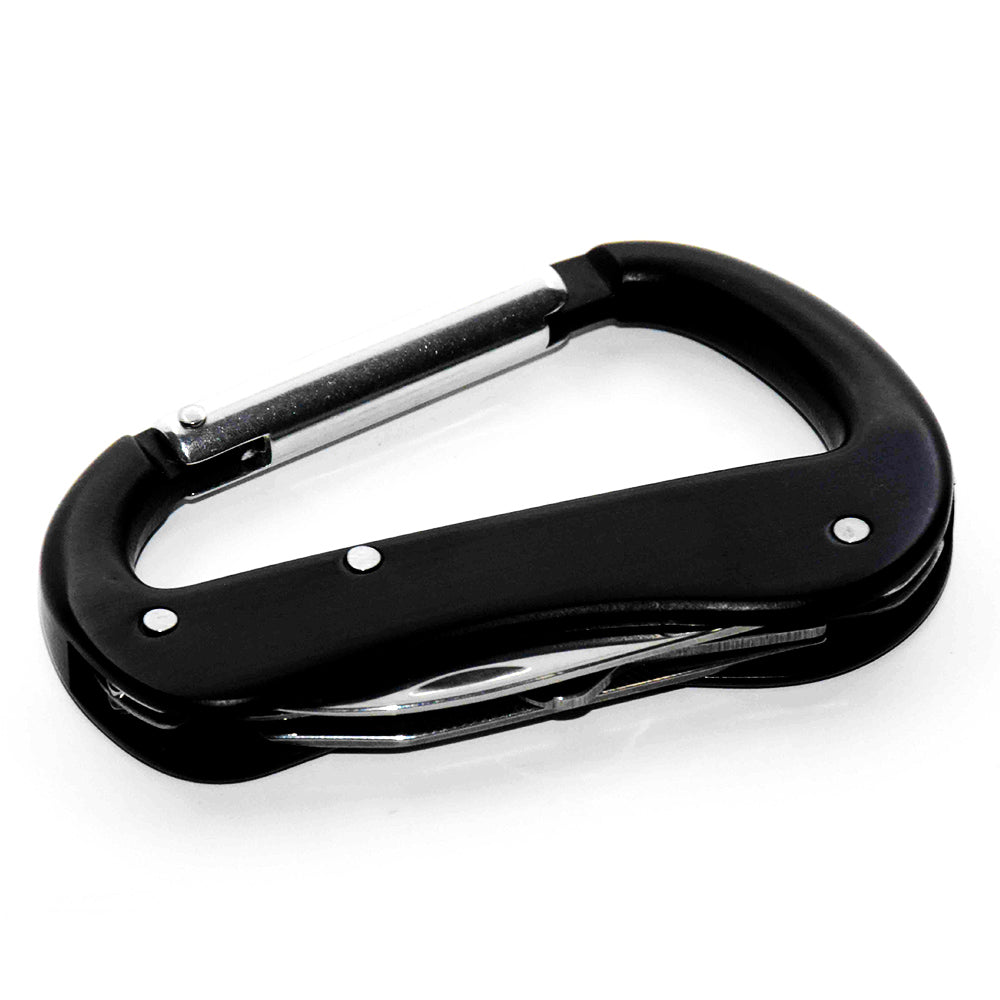 Multifunctional Carabiner Pocket Knife – Outdoor Survival Gear & Camping Accessories