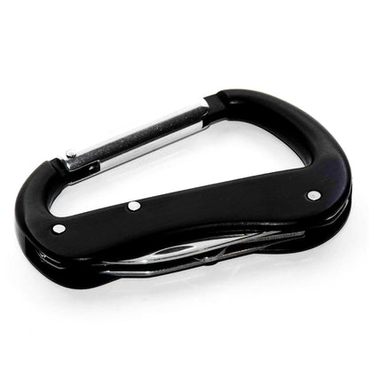 Multifunctional Carabiner Pocket Knife – Outdoor Survival Gear & Camping Accessories