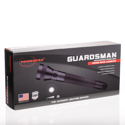 Guardsman Patrol Flashlight – 3,000 Lumen Outdoor Survival Gear
