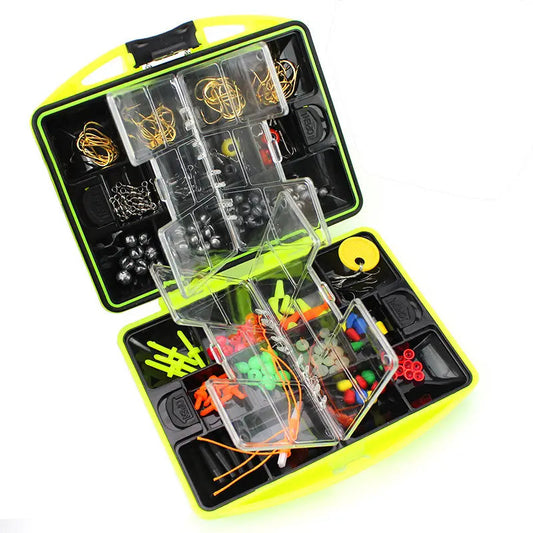 184-Piece Outdoor Fishing Accessories Box Set – Complete Tackle Kit