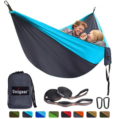 Portable Camping Hammock Set – Double & Single Outdoor Hammock