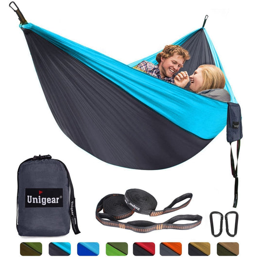 Portable Camping Hammock Set – Double & Single Outdoor Hammock