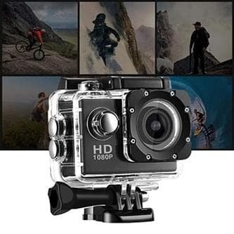 1080p Waterproof Action Camera – Outdoor Camping & Adventure Gear
