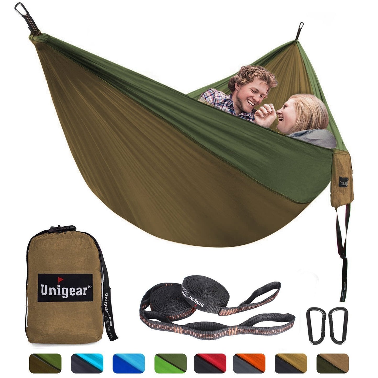 Portable Camping Hammock Set – Double & Single Outdoor Hammock
