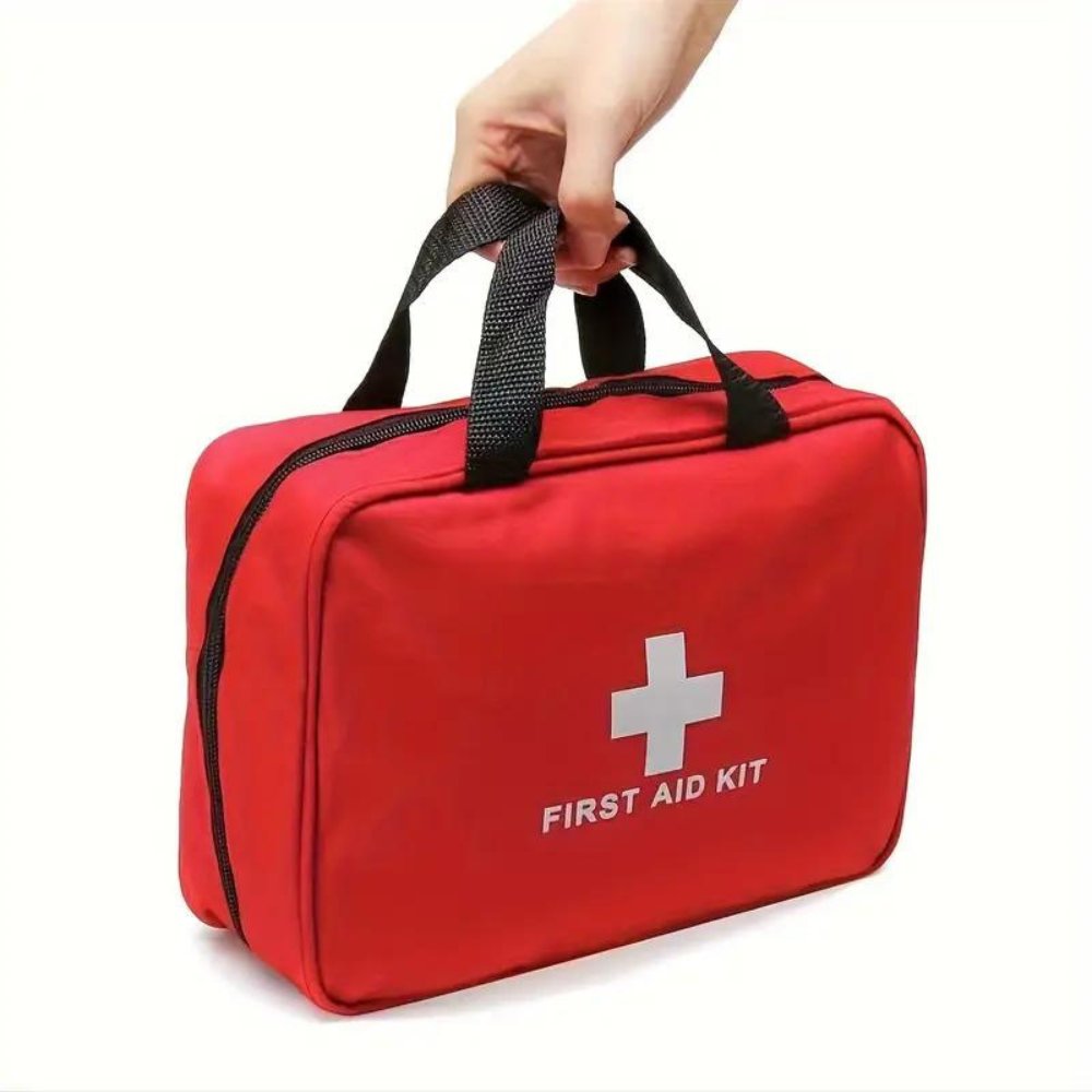 173-Piece Large First Aid Kit – Portable Outdoor Camping & Hiking Emergency Kit