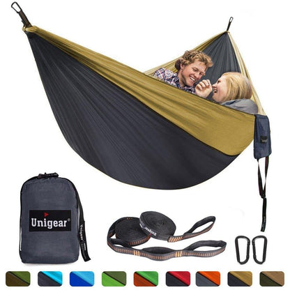 Portable Camping Hammock Set – Double & Single Outdoor Hammock