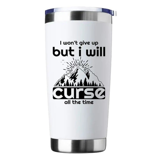 Hiking I Won't Give Up 20oz Insulated Tumbler – Hiking Essentials Gift