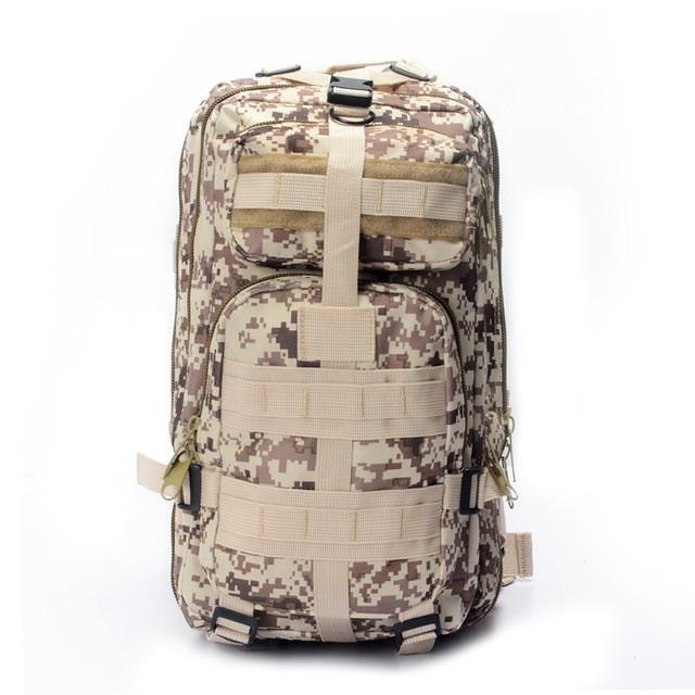 Army Style Waterproof Hiking Backpack – Tactical Outdoor Camping Pack